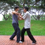 Push-hand Jiliang vs Ong